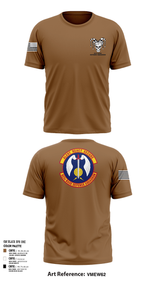 Short Sleeve Performance Shirt, 23 FSS823 Base Defense Squadron, , Teamtime, Team time, sublimation, custom sports apparel, team uniforms, spirit wear, spiritwear, sports uniforms, custom shirts, team store, custom team store, fundraiser sports, apparel fundraiser