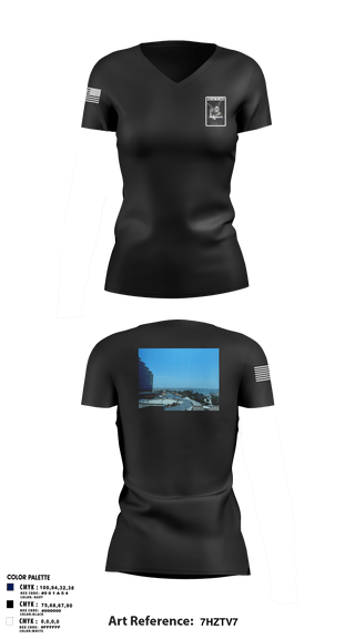Women's Short Sleeve Vneck Shirt, VQ-1, Navy, Teamtime, Team time, sublimation, custom sports apparel, team uniforms, spirit wear, spiritwear, sports uniforms, custom shirts, team store, custom team store, fundraiser sports, apparel fundraiser