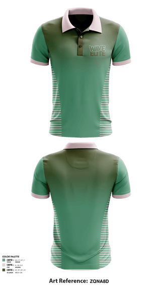 Short Sleeve Performance Polo, Wave Elite, Women's Basketball, Teamtime, Team time, sublimation, custom sports apparel, team uniforms, spirit wear, spiritwear, sports uniforms, custom shirts, team store, custom team store, fundraiser sports, apparel fundraiser