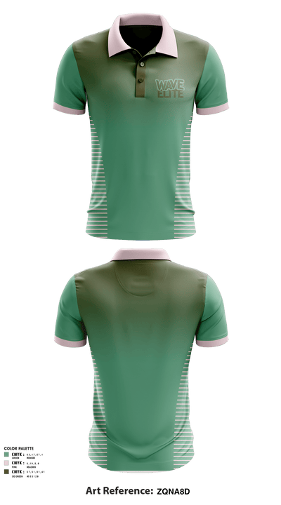 Wave Elite 85340083 Short Sleeve Performance Polo - 1