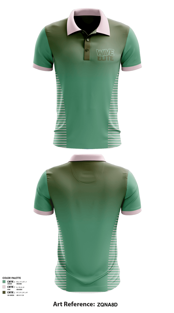 Short Sleeve Performance Polo, Wave Elite, Women's Basketball, Teamtime, Team time, sublimation, custom sports apparel, team uniforms, spirit wear, spiritwear, sports uniforms, custom shirts, team store, custom team store, fundraiser sports, apparel fundraiser