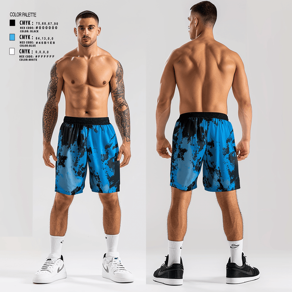 Athletic Shorts With Pockets, South, Men's Basketball, Teamtime, Team time, sublimation, custom sports apparel, team uniforms, spirit wear, spiritwear, sports uniforms, custom shirts, team store, custom team store, fundraiser sports, apparel fundraiser