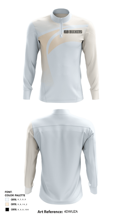618 BUCKETS 28739211 Quarter Zip Jacket - 1