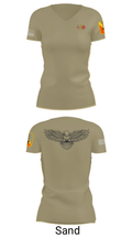 USASA BELVOIR 16372072 Women's Short Sleeve V-neck Shirt - 88