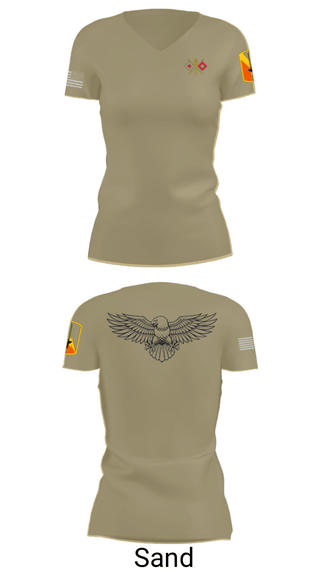 Women's Short Sleeve Vneck Shirt, USASA BELVOIR, Army, Teamtime, Team time, sublimation, custom sports apparel, team uniforms, spirit wear, spiritwear, sports uniforms, custom shirts, team store, custom team store, fundraiser sports, apparel fundraiser
