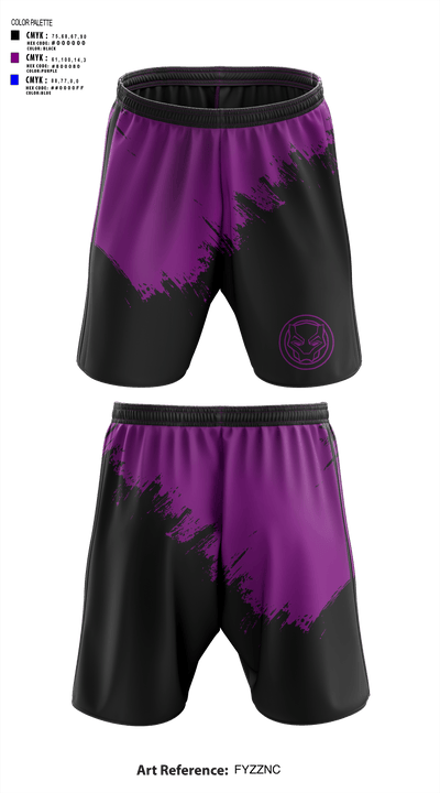 BLACK PANTHERS 34488786 Athletic Shorts With Pockets - 1