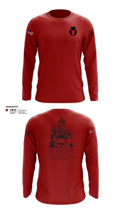 Chosen 93553712 Long Sleeve Performance Shirt - 101