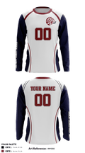 The Kew-Forest School Volleyball 87839519 Long Sleeve Performance Shirt - 42