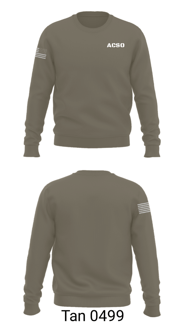 Crew Neck Sweatshirt, ACSO, Police, Teamtime, Team time, sublimation, custom sports apparel, team uniforms, spirit wear, spiritwear, sports uniforms, custom shirts, team store, custom team store, fundraiser sports, apparel fundraiser