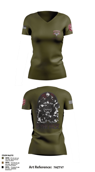 Women's Short Sleeve Vneck Shirt, Bravo Company, MRBn, Fort Belvoir, Army, Teamtime, Team time, sublimation, custom sports apparel, team uniforms, spirit wear, spiritwear, sports uniforms, custom shirts, team store, custom team store, fundraiser sports, apparel fundraiser