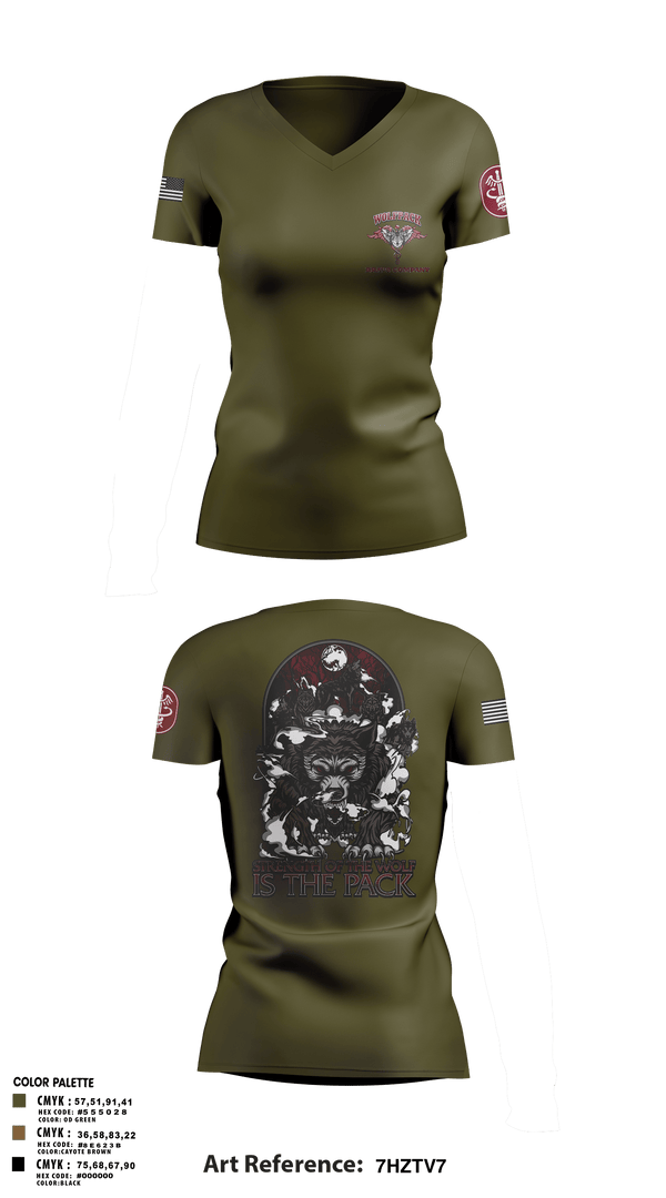 Women's Short Sleeve Vneck Shirt, Bravo Company, MRBn, Fort Belvoir, Army, Teamtime, Team time, sublimation, custom sports apparel, team uniforms, spirit wear, spiritwear, sports uniforms, custom shirts, team store, custom team store, fundraiser sports, apparel fundraiser