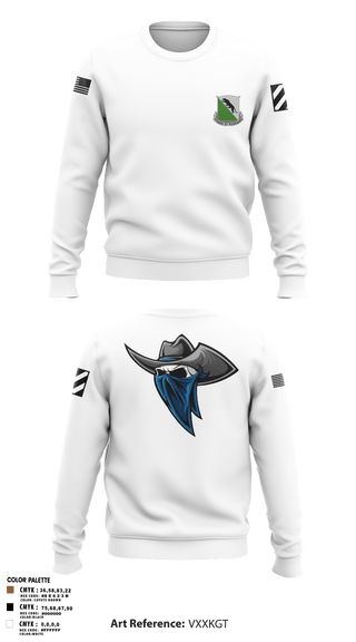 Crew Neck Sweatshirt, A-Co 2-69AR, Army, Teamtime, Team time, sublimation, custom sports apparel, team uniforms, spirit wear, spiritwear, sports uniforms, custom shirts, team store, custom team store, fundraiser sports, apparel fundraiser