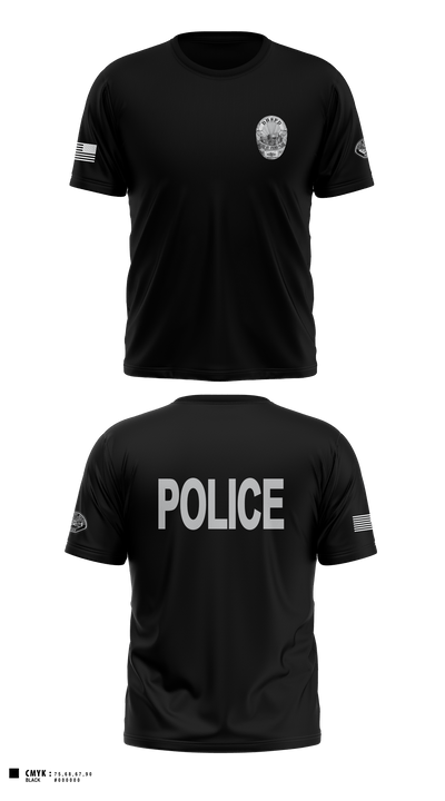 Desert Hot Springs Police Department 82587518 Short Sleeve Performance Shirt - 1