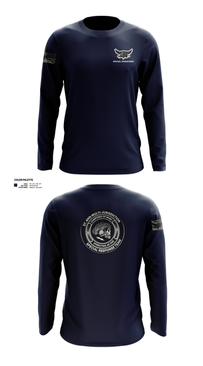 St. Ann SRT 47217904 Long Sleeve Performance Shirt 101