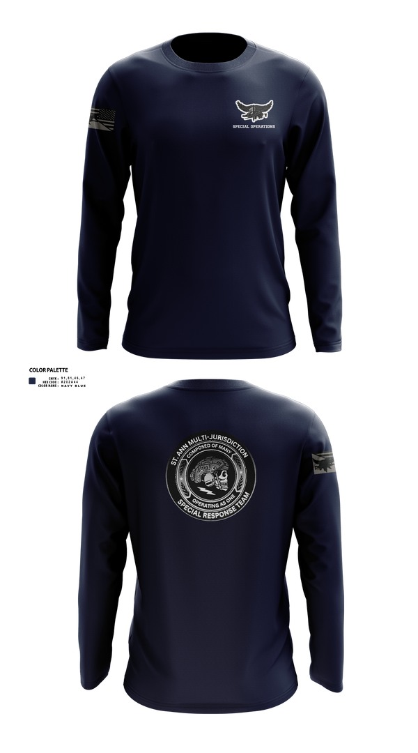Long Sleeve Performance Shirt, St. Ann SRT, , Teamtime, Team time, sublimation, custom sports apparel, team uniforms, spirit wear, spiritwear, sports uniforms, custom shirts, team store, custom team store, fundraiser sports, apparel fundraiser