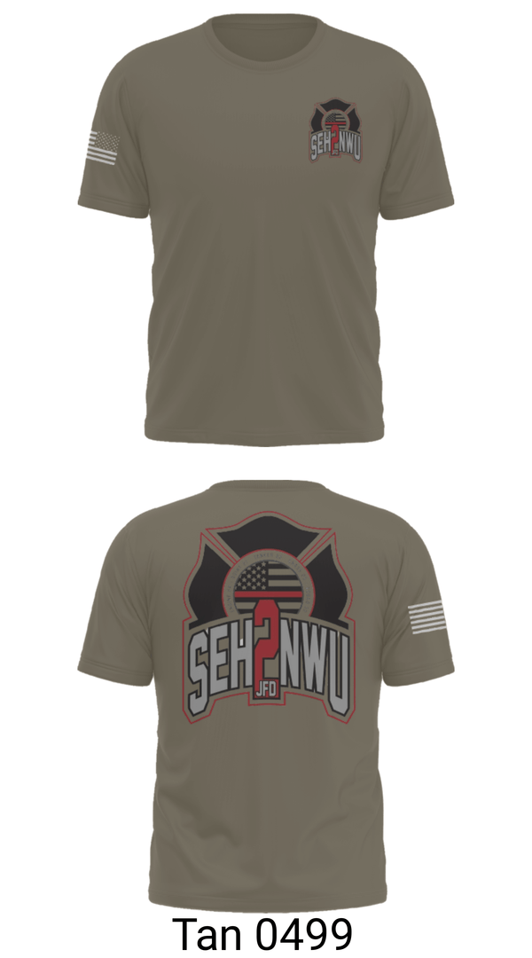 Old School Cotton Feel Shirt, SEHNWU, Fire Department, Teamtime, Team time, sublimation, custom sports apparel, team uniforms, spirit wear, spiritwear, sports uniforms, custom shirts, team store, custom team store, fundraiser sports, apparel fundraiser