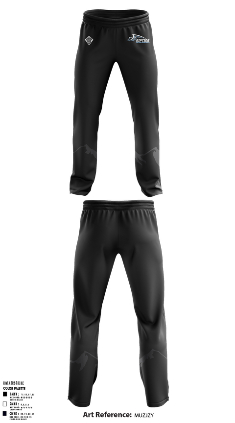 Sweatpants, Riptide Swim Team, Swimming, Teamtime, Team time, sublimation, custom sports apparel, team uniforms, spirit wear, spiritwear, sports uniforms, custom shirts, team store, custom team store, fundraiser sports, apparel fundraiser