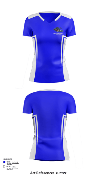Women's Short Sleeve Vneck Shirt, Forsyth High School Volleyball, Women's Volleyball, Teamtime, Team time, sublimation, custom sports apparel, team uniforms, spirit wear, spiritwear, sports uniforms, custom shirts, team store, custom team store, fundraiser sports, apparel fundraiser