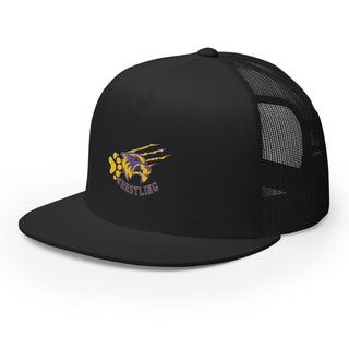 BAYFIELD HIGH SCHOOL WOLVERINE WRESTLING 12563636 Trucker Cap - 2