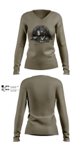 LMPD HSO TRT Women's Long Sleeve V-neck Shirt - 6