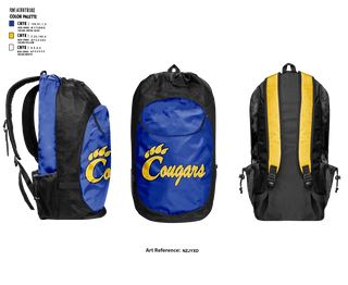 Campbellsport Cougars Gear Bag - 5