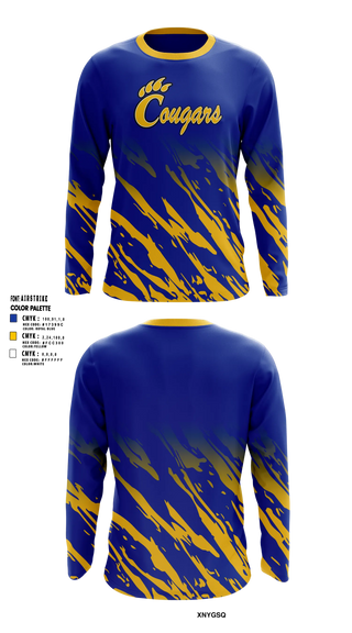 Campbellsport Cougars Long Sleeve Performance Shirt - 5