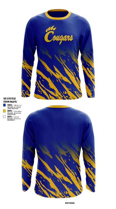 Campbellsport Cougars Long Sleeve Performance Shirt - 5