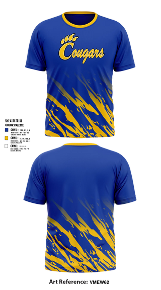 Campbellsport Cougars Old School Cotton Shirt - 5