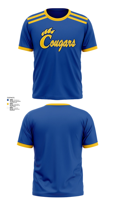 Campbellsport Cougars Short Sleeve Performance Shirt - 3
