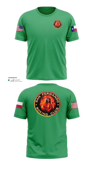 San Fernando Boxing Club 92427997 Old School Cotton Feel Shirt - 51 (1)
