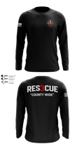 North Towanda Fire Rescue 73768228 Long Sleeve Performance Shirt - 100