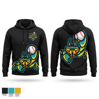 Hoodie, Ghost Crabs, Baseball, Teamtime, Team time, sublimation, custom sports apparel, team uniforms, spirit wear, spiritwear, sports uniforms, custom shirts, team store, custom team store, fundraiser sports, apparel fundraiser