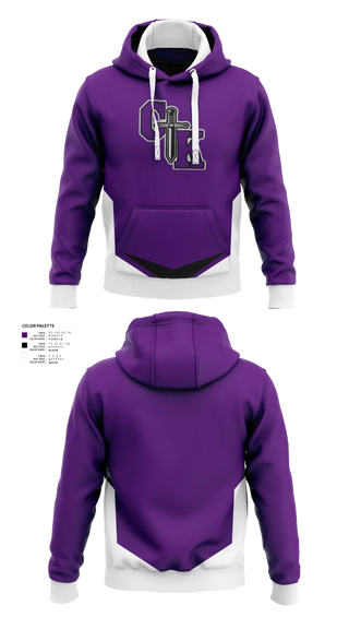 Hoodie, Columbia Knights Football, , Teamtime, Team time, sublimation, custom sports apparel, team uniforms, spirit wear, spiritwear, sports uniforms, custom shirts, team store, custom team store, fundraiser sports, apparel fundraiser