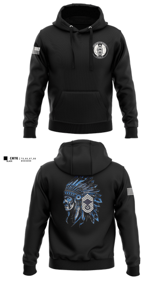 Hoodie, Fairchild AFB Chiefs, Air Force, Teamtime, Team time, sublimation, custom sports apparel, team uniforms, spirit wear, spiritwear, sports uniforms, custom shirts, team store, custom team store, fundraiser sports, apparel fundraiser