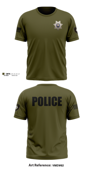 Short Sleeve Performance Shirt, Nashville Police Department, IL, Police, Teamtime, Team time, sublimation, custom sports apparel, team uniforms, spirit wear, spiritwear, sports uniforms, custom shirts, team store, custom team store, fundraiser sports, apparel fundraiser