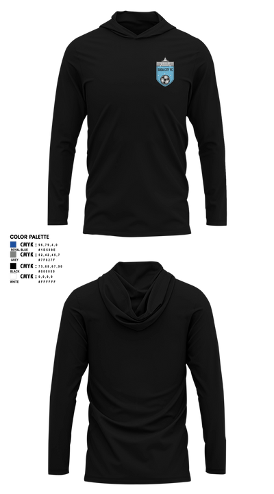 Soda City FC Long Sleeve hooded sunshirt - 3