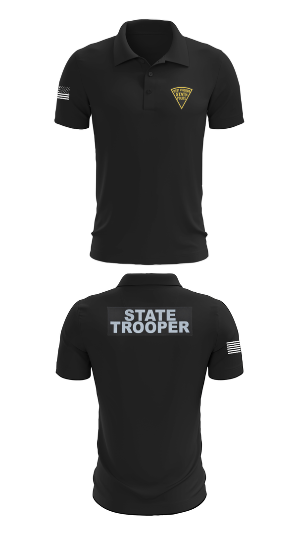 Short Sleeve Performance Polo, Ripley Detachment, Police, Teamtime, Team time, sublimation, custom sports apparel, team uniforms, spirit wear, spiritwear, sports uniforms, custom shirts, team store, custom team store, fundraiser sports, apparel fundraiser