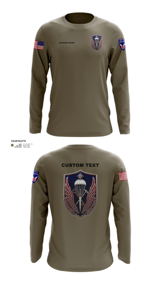 Long Sleeve Performance Shirt, 11th ADSB, Army, Teamtime, Team time, sublimation, custom sports apparel, team uniforms, spirit wear, spiritwear, sports uniforms, custom shirts, team store, custom team store, fundraiser sports, apparel fundraiser