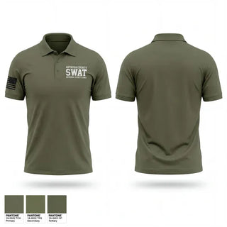 Short Sleeve Performance Polo, Autauga County SWAT, Police, Teamtime, Team time, sublimation, custom sports apparel, team uniforms, spirit wear, spiritwear, sports uniforms, custom shirts, team store, custom team store, fundraiser sports, apparel fundraiser