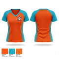 Hartford Astros 45268401 Women's Short Sleeve V-neck Shirt - 1