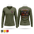 SAN FELIPE  FRYDEK Women's Long Sleeve V-neck Shirt - 1