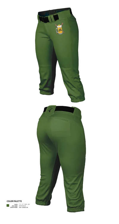 Team Wasted 73417864 Softball Pants - 10