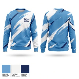Crew Neck Sweatshirt, Garber Dukes, Wrestling, Teamtime, Team time, sublimation, custom sports apparel, team uniforms, spirit wear, spiritwear, sports uniforms, custom shirts, team store, custom team store, fundraiser sports, apparel fundraiser