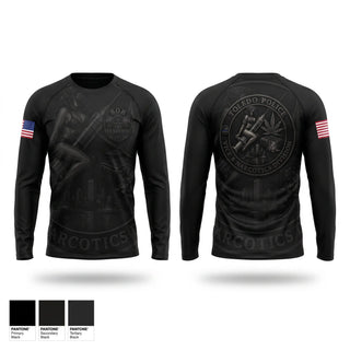 Long Sleeve Performance Shirt, Vice Narcotics, Police, Teamtime, Team time, sublimation, custom sports apparel, team uniforms, spirit wear, spiritwear, sports uniforms, custom shirts, team store, custom team store, fundraiser sports, apparel fundraiser
