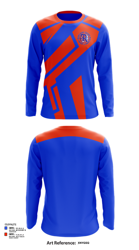 Long Sleeve Performance Shirt, Royal High School Band, Spirit Store, Teamtime, Team time, sublimation, custom sports apparel, team uniforms, spirit wear, spiritwear, sports uniforms, custom shirts, team store, custom team store, fundraiser sports, apparel fundraiser