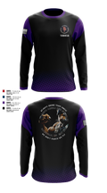 AFJROTC MS-081 DRONE TEAM 88778530 Long Sleeve Performance Shirt 225