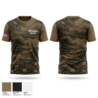 Short Sleeve Performance Shirt, Missile tech, Navy, Teamtime, Team time, sublimation, custom sports apparel, team uniforms, spirit wear, spiritwear, sports uniforms, custom shirts, team store, custom team store, fundraiser sports, apparel fundraiser