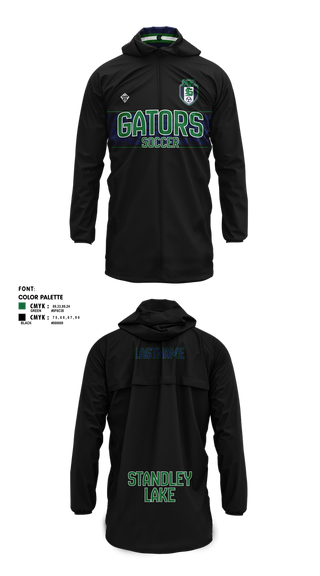 Windbreaker, Oliver's Wolf Pack Hunts CancerShadow Ridge MS Staff, Cycling, Teamtime, Team time, sublimation, custom sports apparel, team uniforms, spirit wear, spiritwear, sports uniforms, custom shirts, team store, custom team store, fundraiser sports, apparel fundraiser