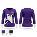 WINTER GARDEN VOLLEYBALL CLUB Women's Long Sleeve V-neck Shirt - 1