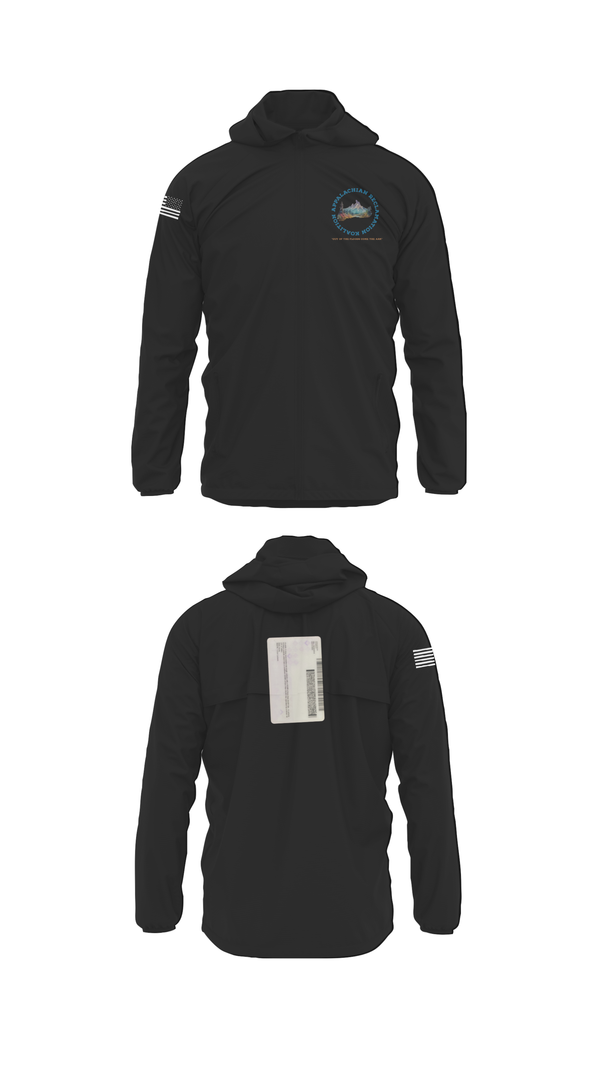 Windbreaker, Appalachian Reclamation Koalition, , Teamtime, Team time, sublimation, custom sports apparel, team uniforms, spirit wear, spiritwear, sports uniforms, custom shirts, team store, custom team store, fundraiser sports, apparel fundraiser